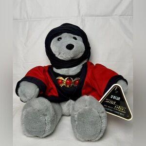 Rare Star Trek The Experience Las Vegas Next Generation Q Teddy Bear 10" W/ Tags